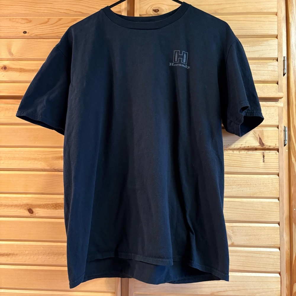 FUELED BY HORNADY T-SHIRT,    SIZE L